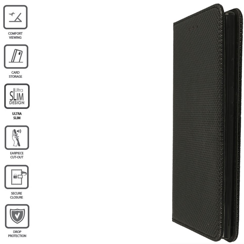 Telone smart magnet serijos atverčiamas dėklas - juodas (Iphone 11 Pro) Telone smart magnet serijos atverčiamas dėklas - juodas (Iphone 11 Pro)